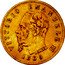 Italy 5 Lira Vittorio Emanuele II 1865 T BN KM# 17 VITTORIO EMANUELE II RE D'ITALIA FERRARIS 1863 coin obverse