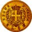 Italy 5 Lira Vittorio Emanuele II 1865 T BN KM# 17 REGNO D'ITALIA L. 5 T BN coin reverse