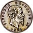 Italy 5 Lira Vittorio Emanuele II 1871 R KM# 8.4 VITTORIO EMANUELE II FERRARIS 1872 coin obverse