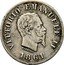 Italy 50 Centesimi Vittorio Emanuele II 1861 F KM# A4 VITTORIO EMANUELE II FERRARIS 1861 coin obverse
