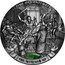 Niue 50 Dollars (Time of Contempt) TIME OF CONTEMPT THE WITCHER BOOK SERIES coin reverse