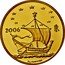 Italy 50 Euro Art in Europe. Equastrianism, Greece 2006 R Proof KM# 289 2006 RI E. L. FRAPICCINI coin obverse
