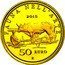 Italy 50 Euro Fauna in Art Series. Il riposo 2015 R Proof KM# 391 FAUNA NELL'ARTE 2015 50 EURO R coin reverse