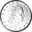Italy 50 Lira Roman gods. Vulcan 1984 R KM# 95.1 REPVBBLICA ITALIANA ROMAGNOLI GIAMPAOLI-INC. coin obverse