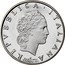 Italy 50 Lira Roman gods. Vulcan 1991 R Proof KM# 95.2 REPVBBLICA ITALIANA ROMAGNOLI GIAMPAOLI-INC. coin obverse