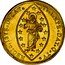 Italy 50 Zecchino Alvise Mocenigo IV ND KM# 681 SIT T XPE DAT Q TV REGIS ISTE DVCAT coin reverse