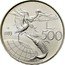 Italy 500 Lira Wildlife protection 1993 R KM# 157 L. 500 R 1993 coin reverse