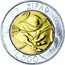 Italy 500 Lira 20th Anniversary of the International Fund for Agricultural Development 1998 R Proof KM# 193 IFAD 1978 1998 20 L. DE SIMONI L.500 R coin reverse
