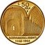 Italy 50000 Lira 850th Anniversary of the Construction of the Church of San Giovanni degli Eremiti in Palermo 1998 R Proof KM# 228 L. 50 MILA LIRE R S. GIOVANNI DEGLI EREMITI 1148-1998 coin reverse