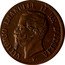 Italy Centesimo Vittorio Emanuele II 1862 N KM# 1.2 VITTORIO EMANUELE II RE D'ITALIA coin obverse
