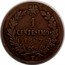 Italy Centesimo Vittorio Emanuele II 1867 T KM# 1.3 1 CENTESIMO 1867 T coin reverse