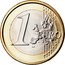 Italy Euro Mens van Vitruvius 2013 R KM# 250 1 EURO LL coin reverse