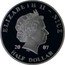 Niue Half Dollar (Pope John Paul II in Austria) ELIZABETH II - NIUE 20 07 IRB HALF DOLLAR coin obverse