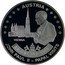 Niue Half Dollar (Pope John Paul II in Austria) AUSTRIA 23.06/27.06. (38) 1988 JOHN PAUL II - PAPAL VISITS coin reverse