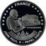 Niue Half Dollar (Pope John Paul II in France) FRANCE 8.10./11.10 (40) 1988 JOHN PAUL II - PAPAL VISITS coin reverse
