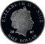 Niue Half Dollar (Pope John Paul II in Madagaskar, Reunion, Zambia, Malawi) ELIZABETH II - NIUE 20 07 IRB HALF DOLLAR coin obverse