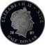 Niue Half Dollar Pope John Paul II in Zimbabwe, Botswana, Lesotho, Swaziland, Mozambique 2007 Proof ELIZABETH II - NIUE 20 07 IRB HALF DOLLAR coin obverse