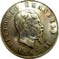 Italy 1 Lira Vittorio Emanuele II 1863 T BN KM# 15.2 VITTORIO EMANUELE II 1863 coin obverse