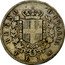 Italy Lira Vittorio Emanuele II 1863 T BN KM# 5a.2 REGNO D'ITALIA M L.1 BN coin reverse