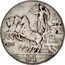 Italy Lira Vittorio Emanuele III. Quadriga Briosa 1913 R KM# 45 1910 FERT D CALANDRA M R L.1 L GIORGI INC coin reverse