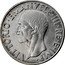 Italy Lira Vittorio Emanuele III magnetic 1942 R Yr XX KM# 77b VITTORIO EMANUELE III RE E IMP G.ROMAGNOLI coin obverse