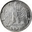 Italy Lira Vittorio Emanuele III magnetic 1942 R Yr XX KM# 77b ITALIA 1943 XXI R L. 1 coin reverse