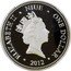 Niue One Dollar (Boba Fett) ELIZABETH II NIUE ONE DOLLAR RDM 2012 coin obverse