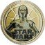 Niue One Dollar (C-3PO) ©2011 LUCASFILM LTD. & TM C-3PO TM STAR WARS TM coin reverse