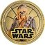 Niue One Dollar (Chewbacca) ©2011 LUCASFILM LTD. & TM CHEWBACCA TM STAR WARS TM coin reverse