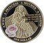 Niue One Dollar Princess Diana Wedding 2011  Proof A WIFE A PRINCESS A MOTHER A LEGEND WEDDING TO HRH THE PRINCE OF WALES 29 JULY 1981 D DIANA ONE DOLLAR coin reverse