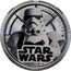 Niue One Dollar Stormtrooper 2012  KM# 730a ©2012 LUCASFILM LTD. & STORMTROOPER TM STAR WARS TM coin reverse