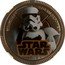 Niue One Dollar (Stormtrooper) ©2012 LUCASFILM LTD. & STORMTROOPER TM STAR WARS TM coin reverse