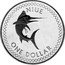 Niue One Dollar Swordfish 2010  Proof NIUE ONE DOLLAR coin reverse