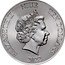 Niue Ten Dollars Roaring Lion 2022  BU. ALL YOUR WORDS ARE TRUE on reverse FIVE TROY OUNCES .9999 FINE SILVER coin reverse