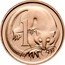 Australia 1 Cent Glider 2010 KM# 767 1 SD coin reverse