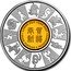 Australia 1 Dollar 12 Lunar figures 2007 P Proof KM# 1011 LUNAR NEW YEAR 2007 GOOD FORTUNE & PROSPERITY coin reverse