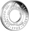 Australia 1 Dollar 200th Anniversary of the Australian Holey Dollar and Dump 2013 Proof KM# 1916 CAROLUS ∙ III ∙ DEI ∙ GRATIA ∙ NEW SOUTH WALES 1813 ∙ 1788 ∙ coin reverse
