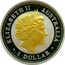 Australia 1 Dollar 50th Anniversary of Royal Visit 2004 KM# 738 ELIZABETH II AUSTRALIA 1 DOLLAR IRB coin obverse