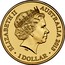 Australia 1 Dollar 60th Anniversary of the Korean War 2013 KM# 2147 ELIZABETH II AUSTRALIA 2013 1 DOLLAR IRB coin obverse