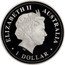 Australia 1 Dollar 75th Anniversary of Phar Lap 2007 P KM# 1009 ELIZABETH II AUSTRALIA 1 DOLLAR IRB coin obverse