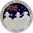 Australia 1 Dollar 90th Anniversary Gallipoli Landings 2005 KM# 833 AUSTRALIAN AND NEW ZEALAND ARMY CORPS 1915-2005 1 OZ 999 SILVER P SB coin reverse