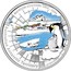 Australia 1 Dollar Australian Antarctic Territory - Mawson Station 2004 KM# 737 AUSTRALIAN ANTARCTIC TERRITORY MAWSON STATION: 1954-2004 1 OZ 99.9 SILVER P coin reverse