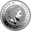 Australia 1 Dollar Australian Kookaburra 2013 Snake Privy KM# 1985 ELIZABETH II AUSTRALIA 1 DOLLAR IRB coin obverse
