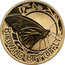 Australia 1 Dollar Birdwing Butterfly 2010 KM# 1442 BIRDWING BUTTERFLY P EM coin reverse