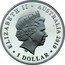 Australia 1 Dollar Burke & Wills expedition 2010 KM# 1434 ELIZABETH II AUSTRALIA 2010 1 DOLLAR IRB coin obverse