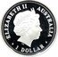 Australia 1 Dollar Centenary Australian Tennis Open 1905-2005 2005 KM# 830 ELIZABETH II AUSTRALIA 1 DOLLAR IRB coin obverse