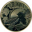 Australia 1 Dollar Cicada 2010 KM# 1443 CICADA P EM coin reverse