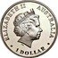 Australia 1 Dollar Discover Australia - Common Wombat 2010 KM# 1427 ELIZABETH II AUSTRALIA 1 DOLLAR IRB coin obverse