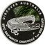 Australia 1 Dollar (Discover Australia - Saltwater Crocodile) KM# 1421 DISCOVER AUSTRALIA 2010 SALTWATER CROCODILE 1 OZ 999 SILVER P DB coin reverse