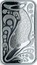 Australia 1 Dollar Dolphin Dreaming 2010 KM# 1453 P DB coin reverse
